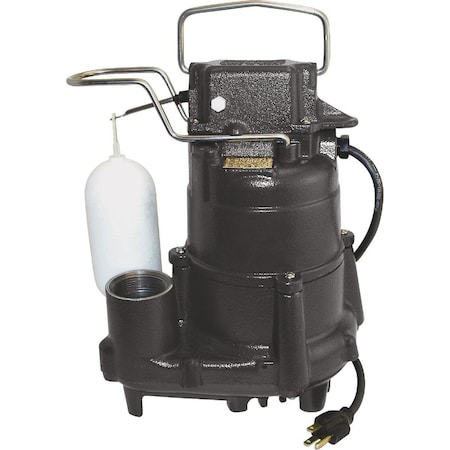 All-Source 1/2 HP 115V Cast-Iron Submersible Sump Pump S1098